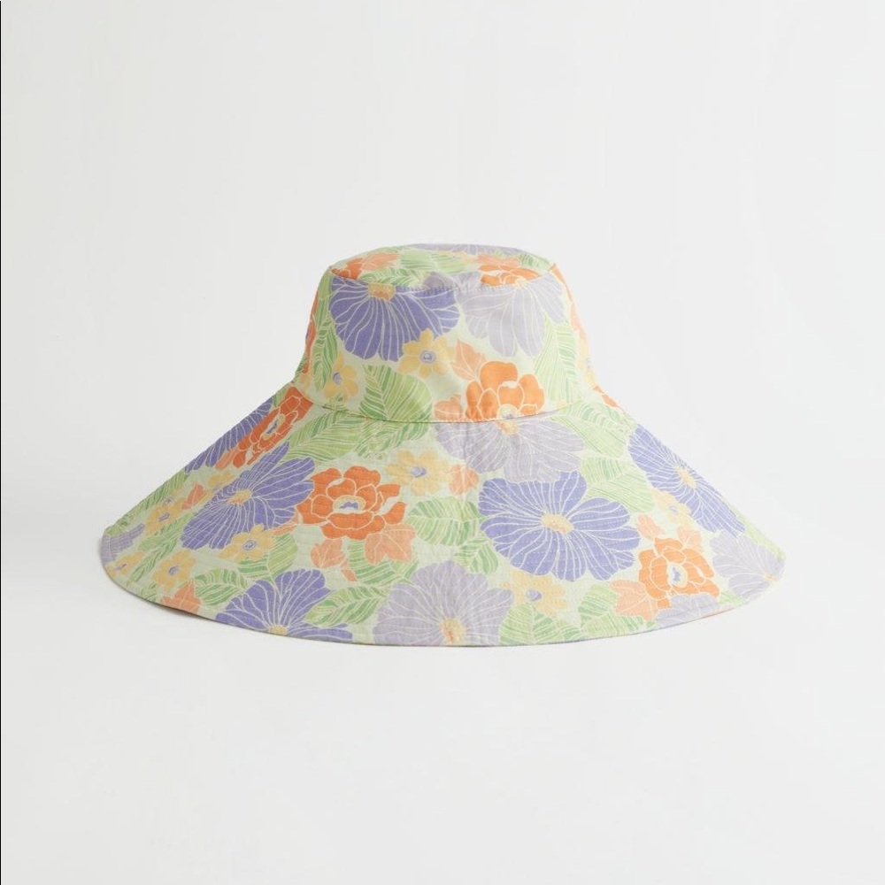 & Other Stories Printed Sun Hat